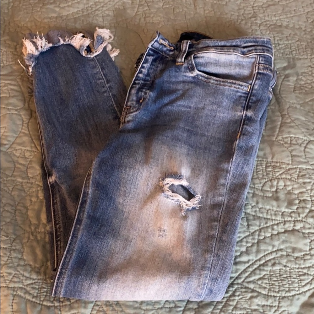 Flying Monkey Distressed Jeans